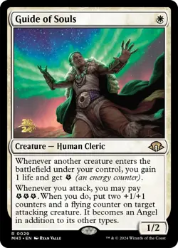 Guide of Souls Modern Horizons 3 Prerelease Promos - Near Mint Foil - Image 1