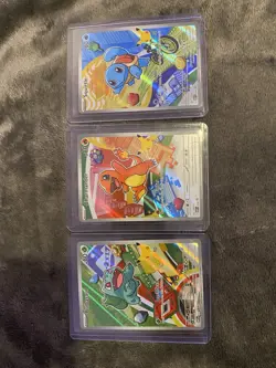 Pack Fresh Kanto Set Pokemon TCG First Partner Illustration Collection - Image 1