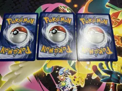 Pokemon TCG First Partner Illustration Kanto Starters Full Art Set All Mint - Image 2