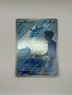 Mantyke 189/182 Paradox Rift Illustration Rare Mint Condition Pokemon Card TCG - Image 1