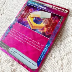 Pokemon Card Scramble Switch 186/191 Surging Sparks Ace Spec Illustration Rare - Image 2