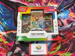 First Partner Ilustration Trading Card Collection. New Sealed Box - Image 1