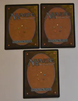 3x THRONE OF THE GOD-PHARAOH Legendary Artifact AMONKHET MAGIC GATHERING CARD - Image 3