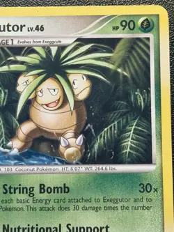 Exeggutor 24/123 DP Mysterious Treasures Pokemon Card - Image 3