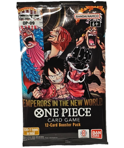 One Piece Card Game Emperors In The New World Booster Pack OP-09 English OP9 NEW - Image 1