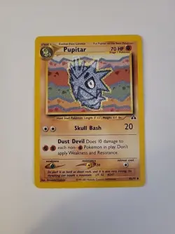 Pupitar Pokemon Card - Neo Discovery Set 45/75 - Vintage 2001 TCG - Image 1