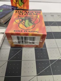 Dragon Storm RPG 1996 Sealed Starter Deck + Gamemaster 1st Ed 70 Card Deck - Image 3