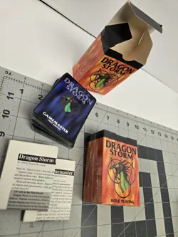 Dragon Storm RPG 1996 Sealed Starter Deck + Gamemaster 1st Ed 70 Card Deck - Image 4