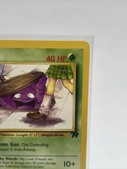 Grimer 57/82 Vintage Pokemon Card Team Rocket Set Unlimited WOTC 2000 NM - Image 4