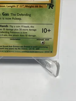 Grimer 57/82 Vintage Pokemon Card Team Rocket Set Unlimited WOTC 2000 NM - Image 5