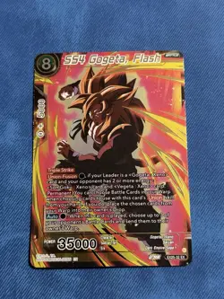 Dragon Ball Super Card Game SS4 Gogeta, Flash EX25-32 EX NM Premium Anniversary - Image 1