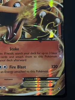 Charizard EX - 11/106 - Pokemon Flashfire XY Ultra Rare Card LP-MP - Image 5