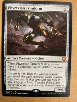 MTG 1x Phyrexian Triniform # 331 Commander Legends Magic the Gathering x1 NM - Image 1