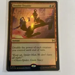 MTG: Spider-Man - Double Trouble(Foil) - Rare - 0013 NM - Image 1