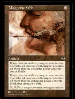 Magnetic Web Tempest Light Play MTG Magic the Gathering - Image 1
