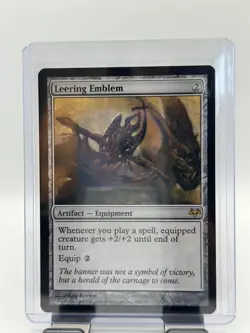 MTG, Leering Emblem $3 ORDER MIN 171 NM Eventide Regular - Image 1