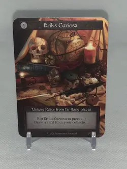 Sorcery Contested Realm: Alpha Erik's Curiosa Non Foil - Image 1