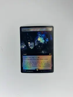 NM - Fiery Islet - Surge Foil - Doctor Who - Mtg - Image 1