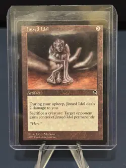 MTG - Magic The Gathering - Jinxed Idol - Tempest - NP/NM! - Image 3