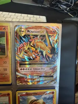 Pokemon Cards Collection Binder - EX, Mega Charizard, BREAK cards - Ultra Pro - Image 1