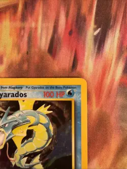 Gyarados Base Set Unlimited 6/102 Holo Rare Pokemon Card - Image 3