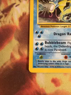 Gyarados Base Set Unlimited 6/102 Holo Rare Pokemon Card - Image 5