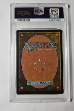 1997 Magic the Gathering Weatherlight Peacekeeper Rare "Reserve list" PSA 8 NM - Image 2