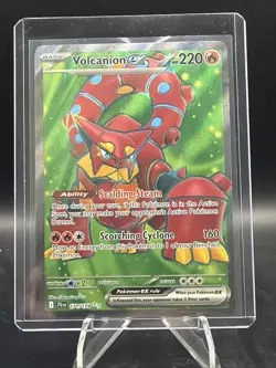 Pokemon TCG Volcanion EX-171/159-SV09: Journey Together-Ultra-Holo-M/Nm - Image 1