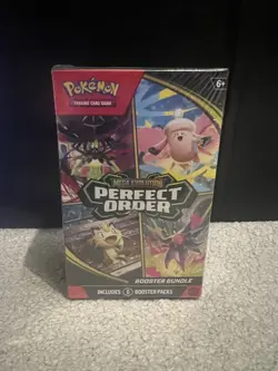 Pokemon TCG: Mega Evolution-Perfect Order Booster Bundle (6 Packs) - Image 1