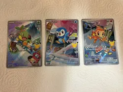 Pokemon First Partner Collection- Sinnoh Starters (Turtwig, Piplup, Chimchar) - Image 3