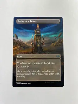 Reliquary Tower NM (Borderless) Commander Masters Regular MTG - Image 1