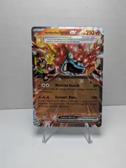 Pokemon TCG - Heartflame Mask Ogerpon ex - Twilight Masquerade - 040/167 - NM/M - Image 1