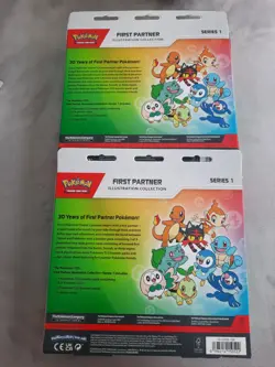 Pokemon TCG First Partner Illustration Collection S1 Celebrations Sealed Box x2 - Image 2