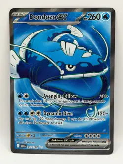 Dondozo ex 211/182 Destined Rivals NM Ultra Rare Holo Pokemon TCG - Image 1