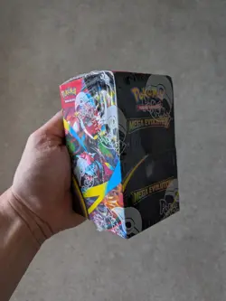 Pokemon TCG Mega Evolution Half Booster - 18 Packs Box - New, Sealed & In Hand - Image 1