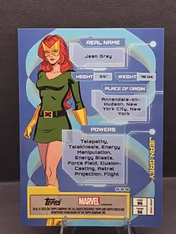 Jean Grey 2025 Topps Marvel X-Men Uncanny 0247 - Image 2
