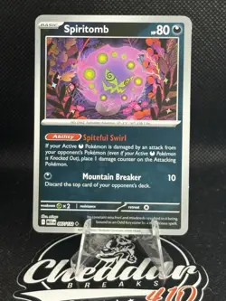 Pokemon Spiritomb 087/132 Reverse Holo ME01 Mega Evolution NM - Image 1