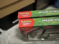 2 x Pokemon TCG - Mega Venusaur EX Premium Collection Box Sets New & Sealed - Image 4