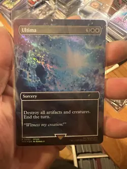 MTG Ultima, Ancient Foil Final Fantasy Promo Standard Showdown English NM - Image 1