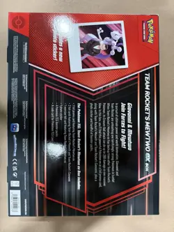 Pokemon TCG Team Rocket's Mewtwo EX Box Sealed 2025 NEW IN HAND - Image 2