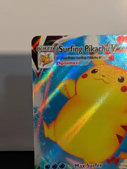 Surfing Pikachu VMax 009/025 NM- Celebrations-Holo Ultra Rare- Pokemon TCG - Image 4