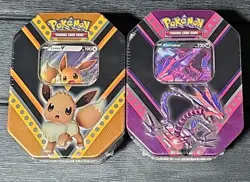 Pokemon V Powers Collection Tin Eevee Eternatus NEW FACTORY SEALED 820650807794 - Image 1