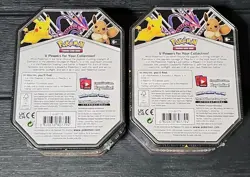 Pokemon V Powers Collection Tin Eevee Eternatus NEW FACTORY SEALED 820650807794 - Image 3
