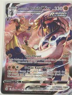 Pokemon TCG Rapid Strike Urshifu VMAX TG21/TG30 Brilliant Stars Secret Rare - Image 1