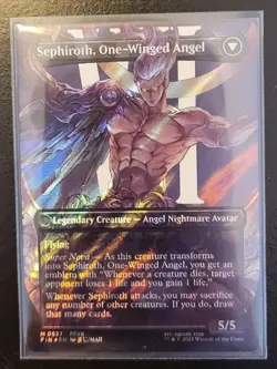 Sephiroth, Fabled SOLDIER (Borderless) (Surge Foil) Final Fantasy Foil - Image 2