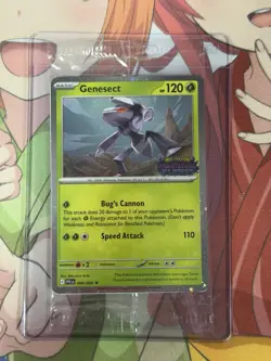 Genesect 008 Mega Evolution Phantasmal Flames SEALED stamped PROMO Pokemon TCG - Image 1