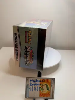 Pokemon TCG Prismatic Evolutions Booster Bundle Display Case Sealed - Mint - Image 3