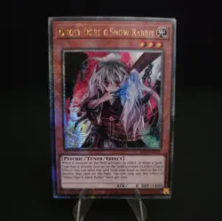 Ghost Ogre & Snow Rabbit (Quarter Century Secret Rare) RA04-EN015 Yugioh - Image 1