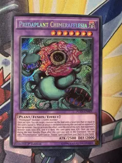 YuGiOh! Predaplant Chimerafflesia Secret Rare FUEN-EN009 - Image 1
