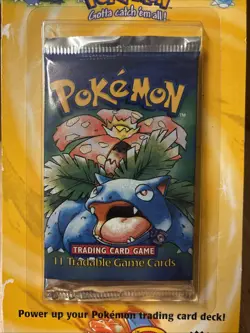 WOTC New SEALED VENUSAUR 1999 Pokemon BASE SET Blister BOOSTER Pack SHADOWLESSU - Image 2